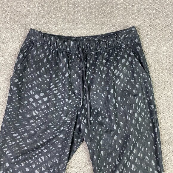Lululemon Jet Crop (Slim) Trousers Pants Women's 4 Lace Play Dark Slate Black - Picture 2 of 12